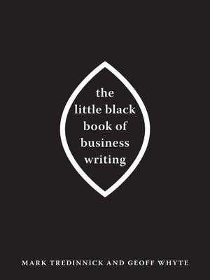 cover image of The Little Black Book of Business Writing